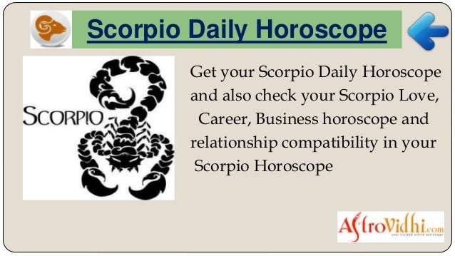 scorpio daily horoscopes
